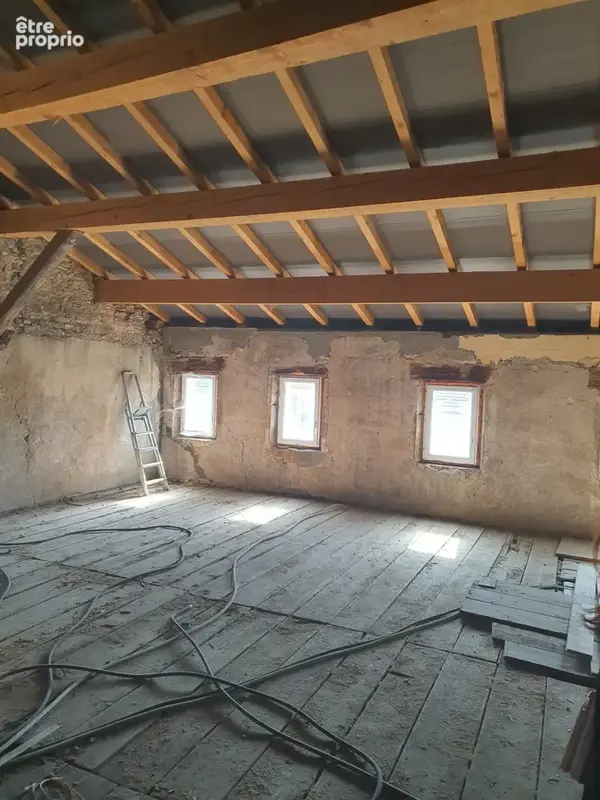 Dpt Vosges (88), à vendre RAMBERVILLERS immeuble T15 de 280 m2 à rénover en 5 ou 6 appartements avec cour - photo 55