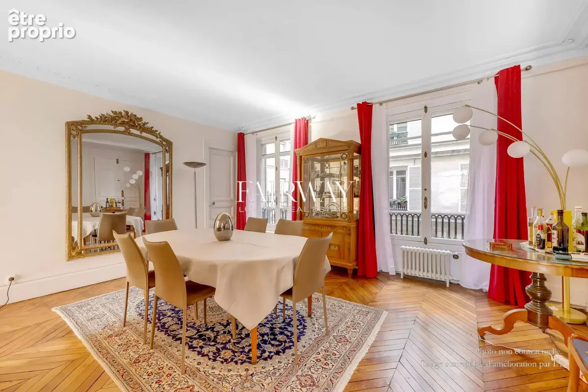 Paris 8ème - Monceau / Saint-Augustin - Appartement familial plein sud, vue dégagée - Usage mixte - photo 8