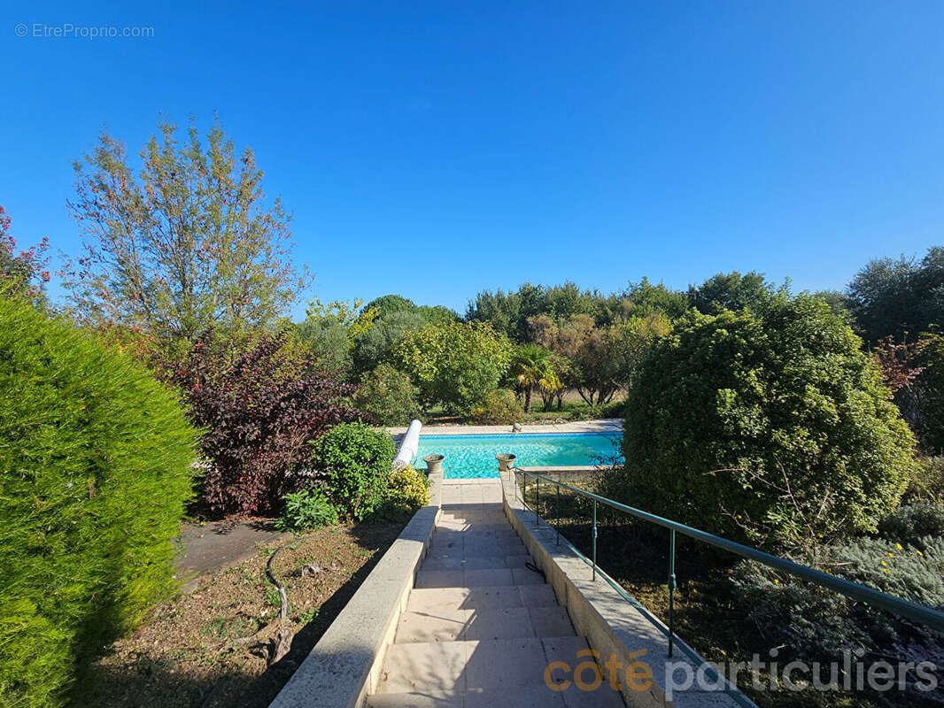 Maison 4 chambres avec parc arboré et piscine - photo 3