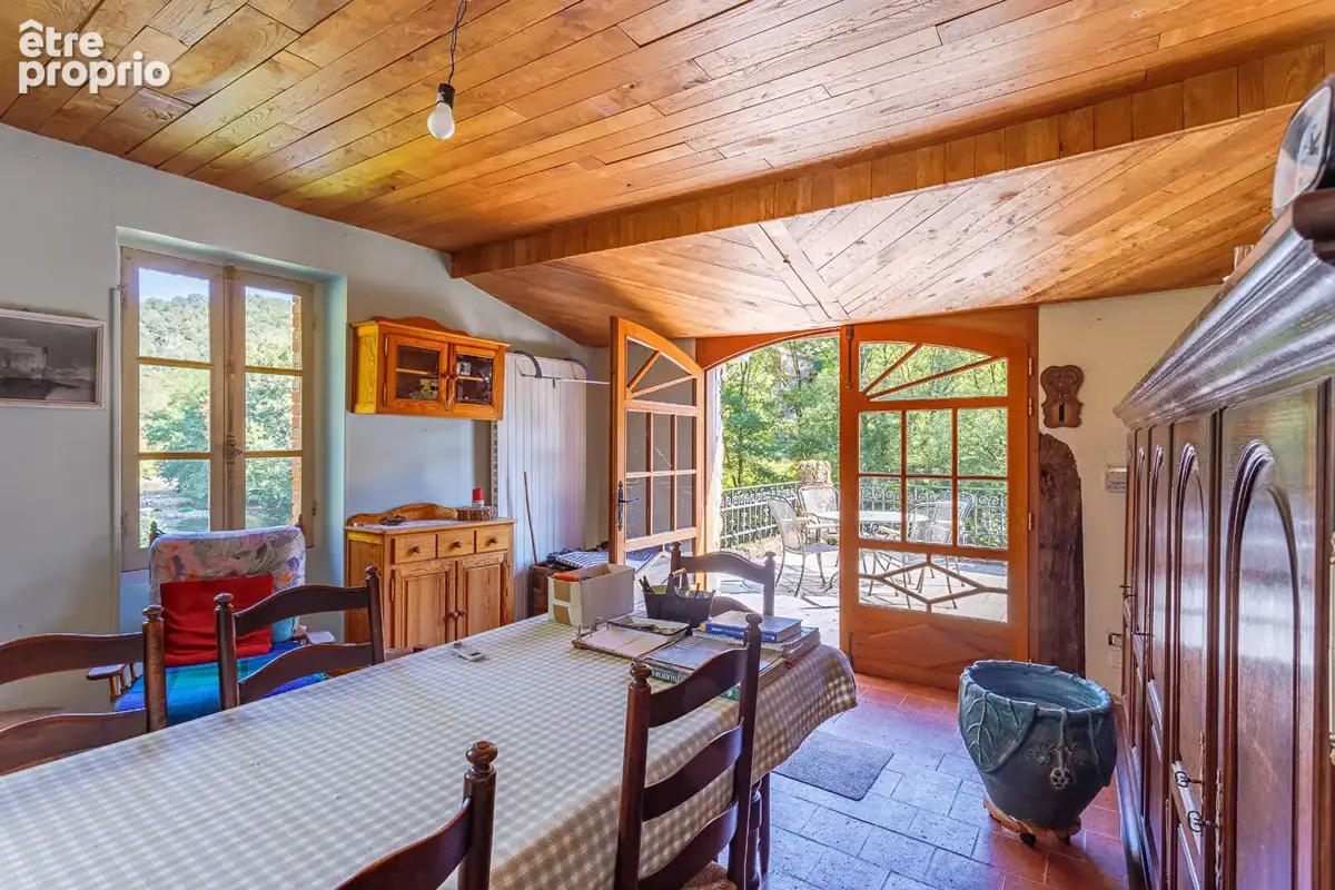 Ancien moulin au bord du Viaur -Vue magnifique sur l'eau - 185 m² habitables - photo 23