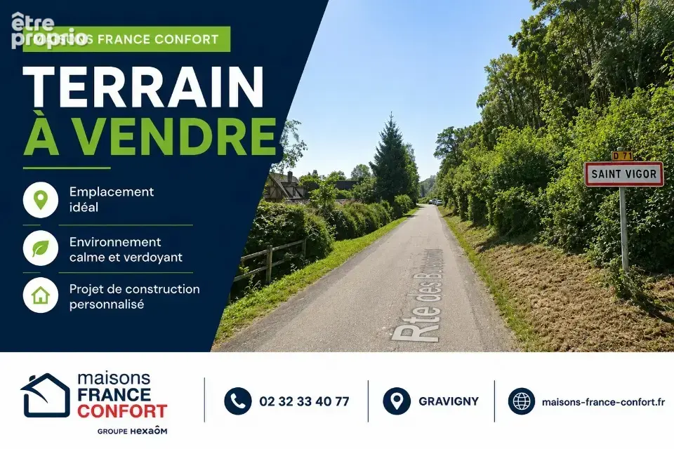 Terrain à SAINT-VIGOR