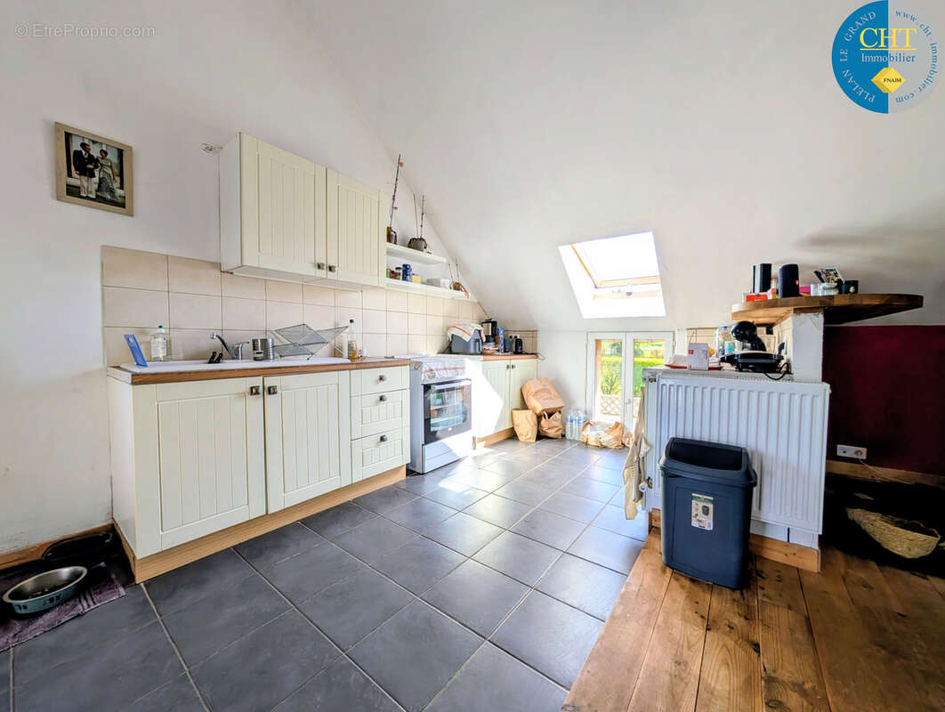 Rare : longère de charme en brocéliande   secteur telhouët, paimpont (35380) avec cht immobilier - photo 4