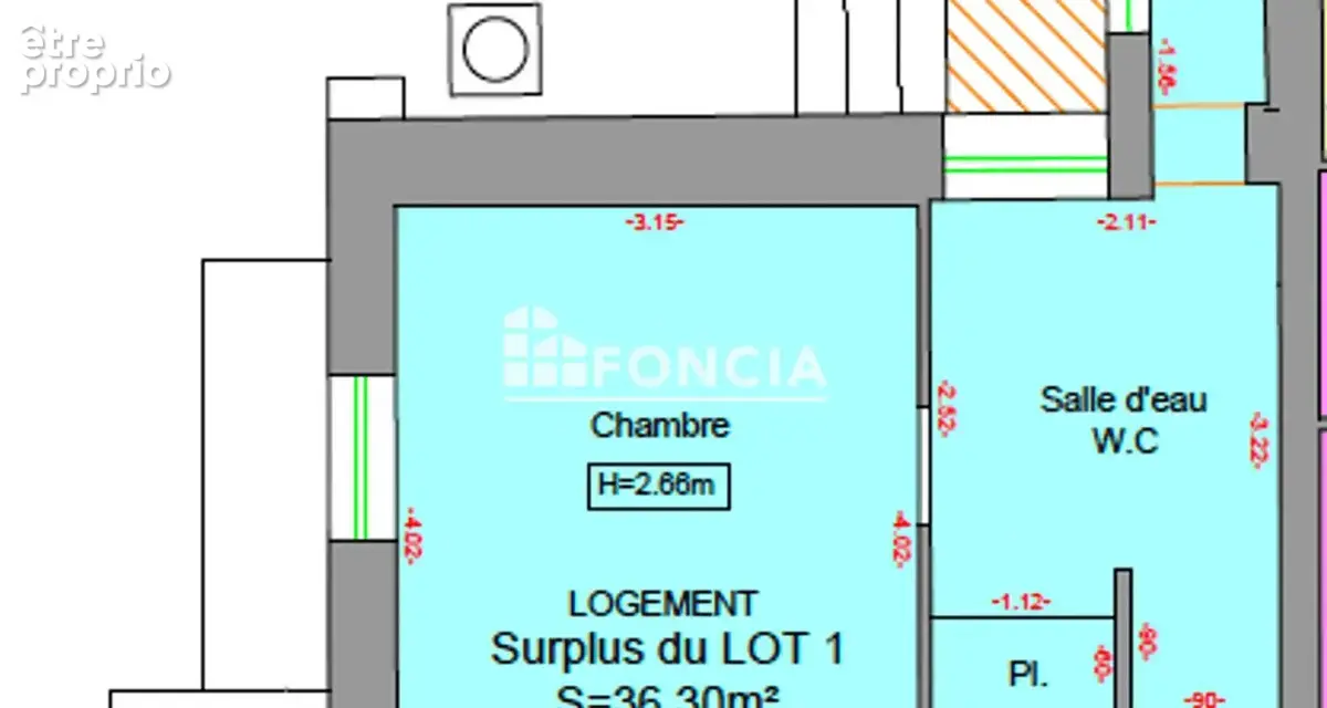 3 pieces vendu loue - st-maur champignol - photo 7
