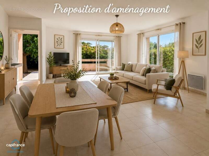 Maison T4 de plain-pied 4 faces avec garage et jardin – Magalas (34) - photo 4