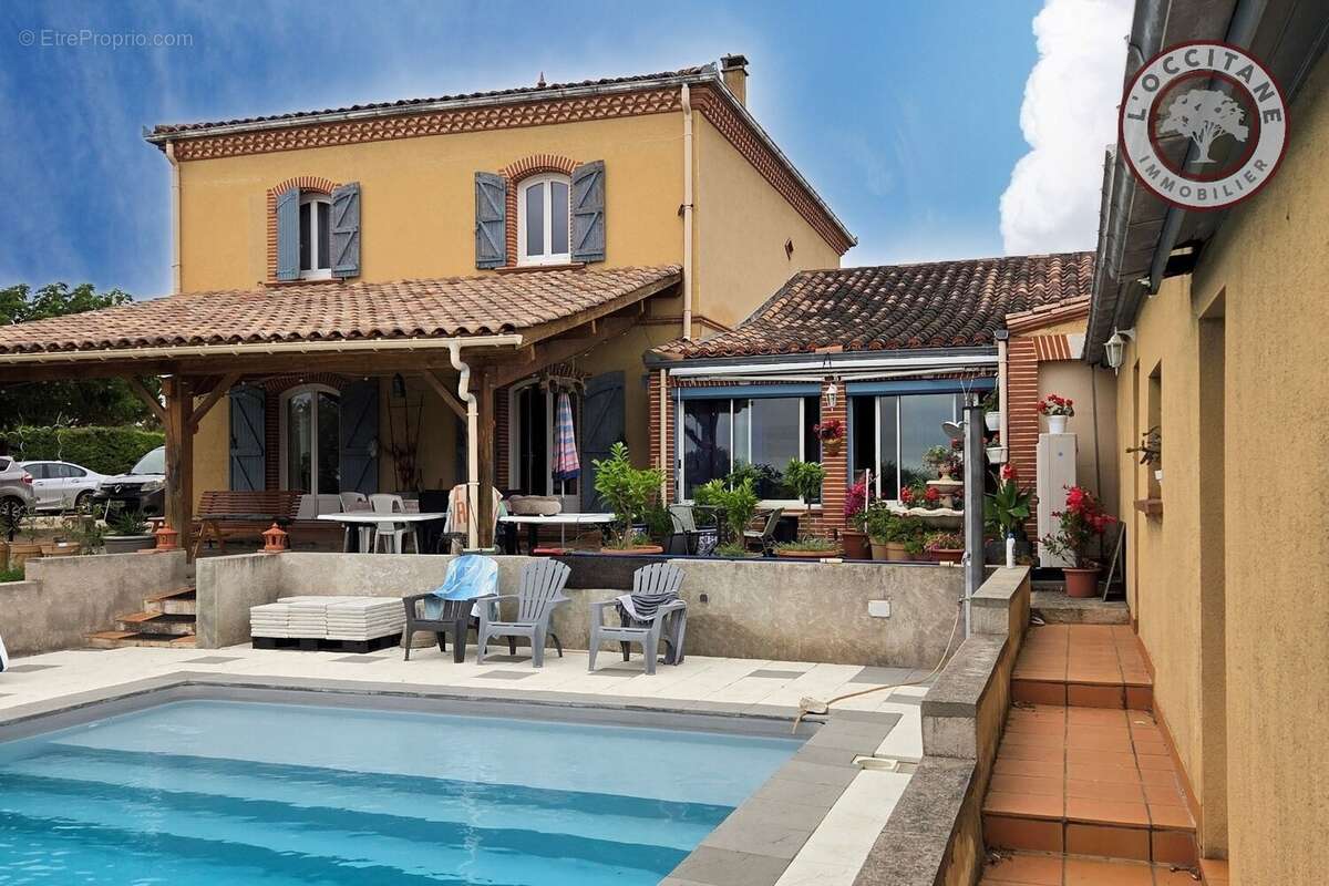 Maison T5, vue Pyrénées et piscine - photo 8