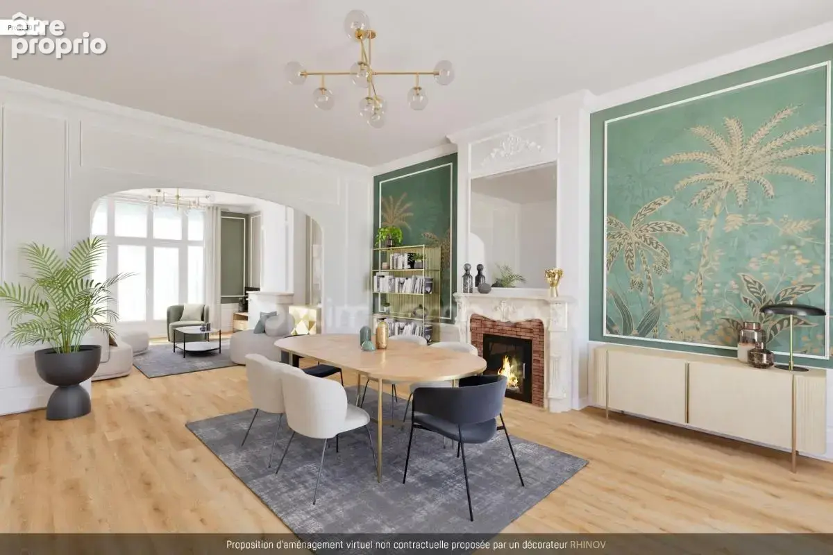 Saint-mandé sud –187m²–4 chambres–réception 50 m²–vue sur jardins - photo 13