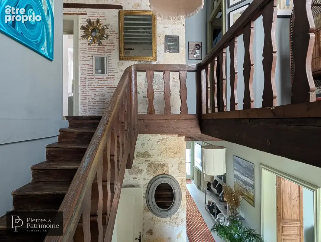 Belle propriété de ville en pierre avec jardin, piscine et potentiel proche CASTELJALOUX - photo 28