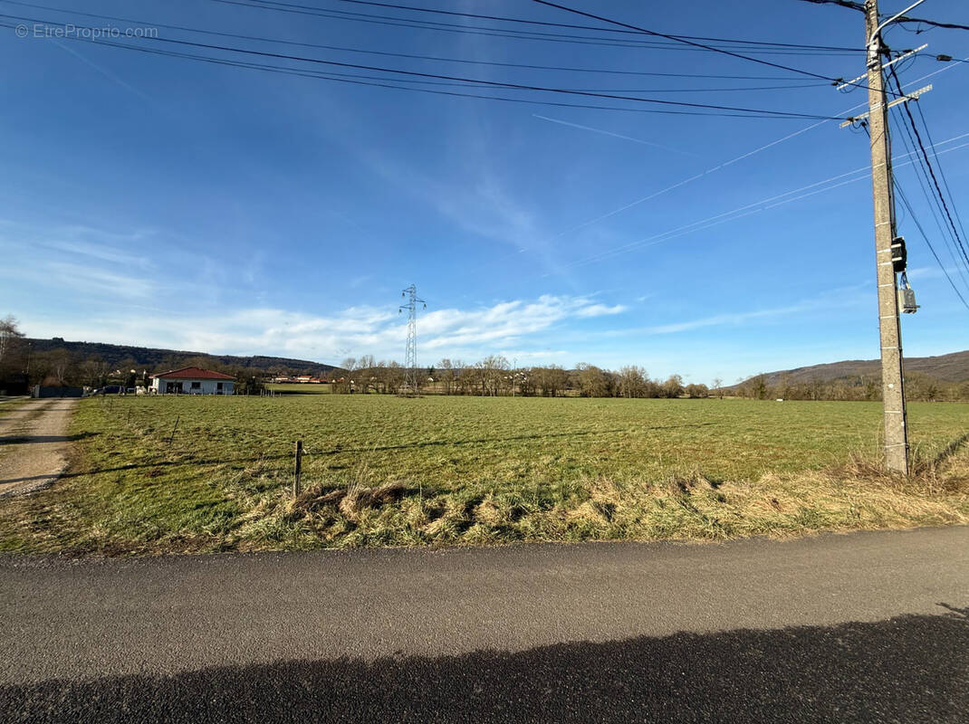 Terrain à SIMANDRE-SUR-SURAN