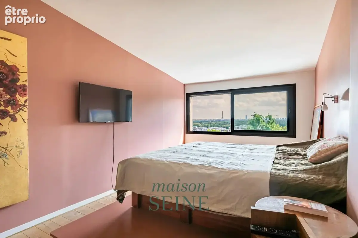 Suresnes Mont Valérien - Maison d'architecte 5 chambres avec grand jardin - Studio indépendant - Garage - photo 19