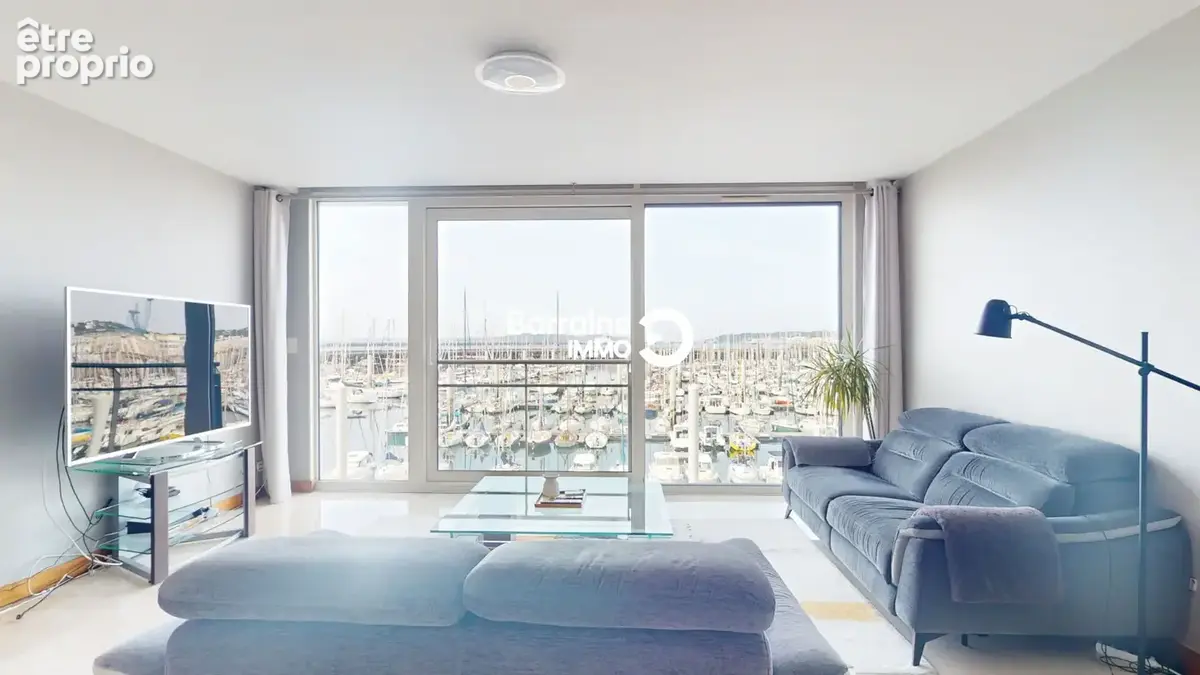 Exclusivite a vendre brest port de commerce appartement duplex t4 vue mer - photo 2