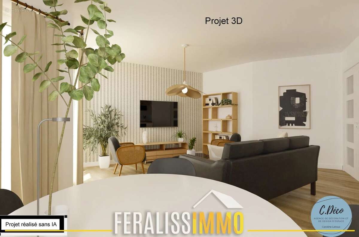 Appartement F3 lumineux avec balcons et parking ! - photo 5