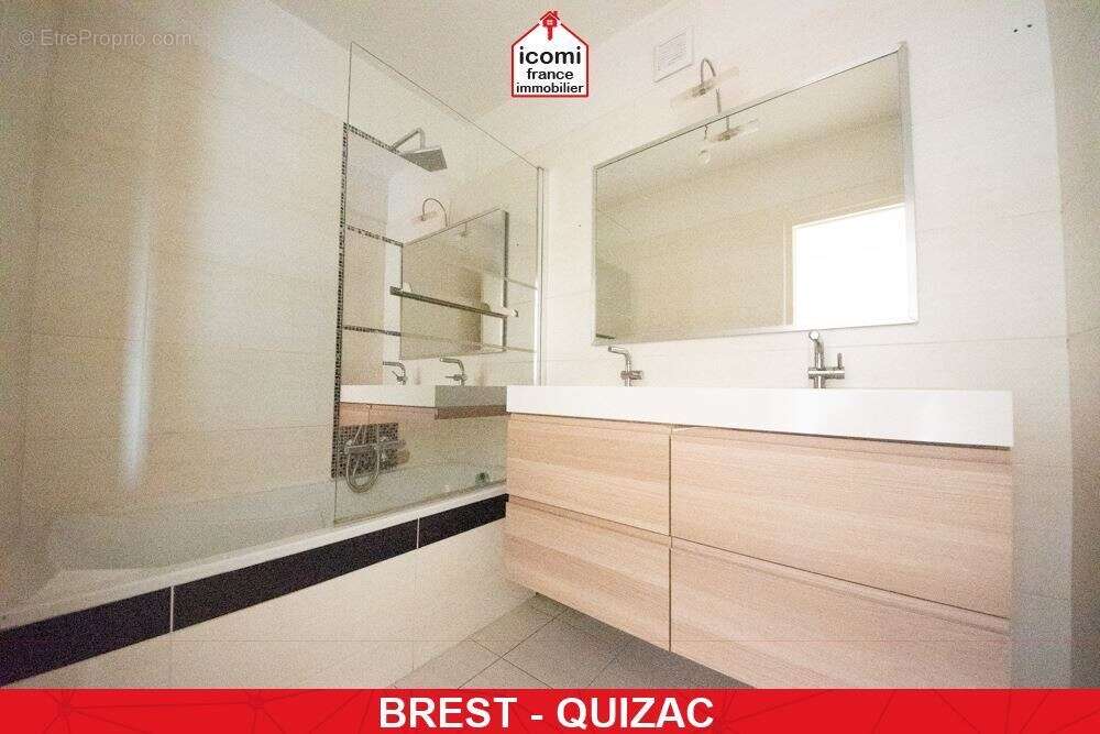 Finistere - brest (29200) - a vendre - appartement 84m2 - 3 chambres - balcon - dressing - cuisine recente - chaudiere recente - - photo 7