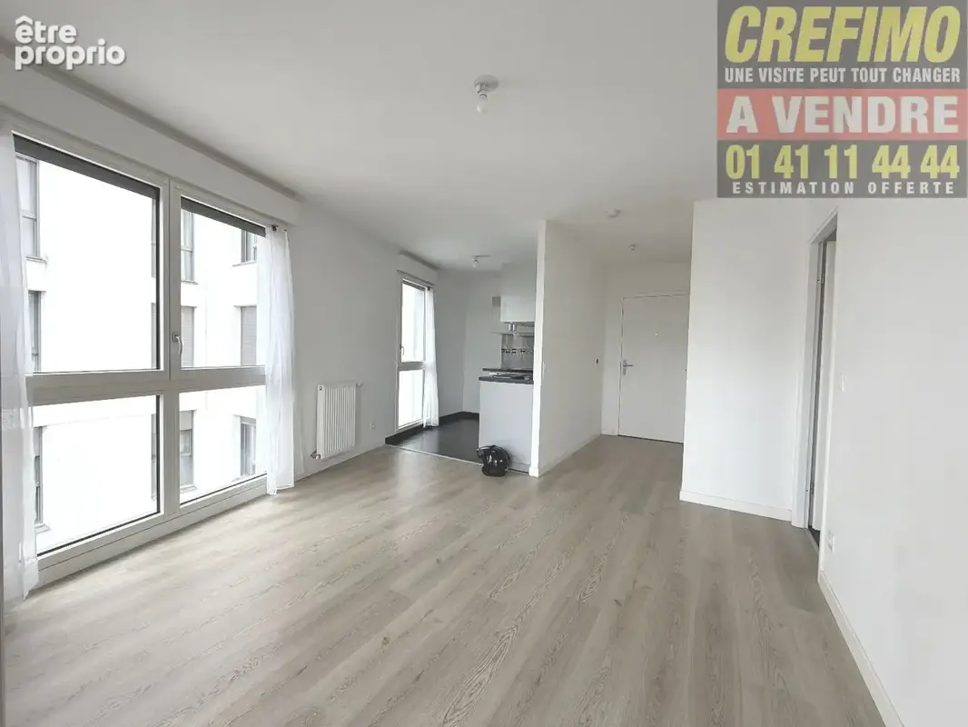 Asnières-sur-seine  appartement 2 pièces avec balcon et vue sur parc - photo 2