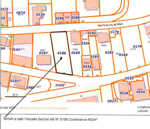 Terrain à PRATS-DE-MOLLO-LA-PRESTE