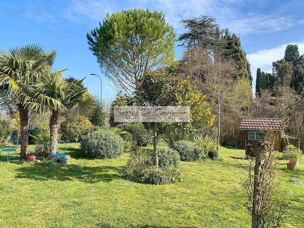 JARDIN - Maison à VIC-FEZENSAC