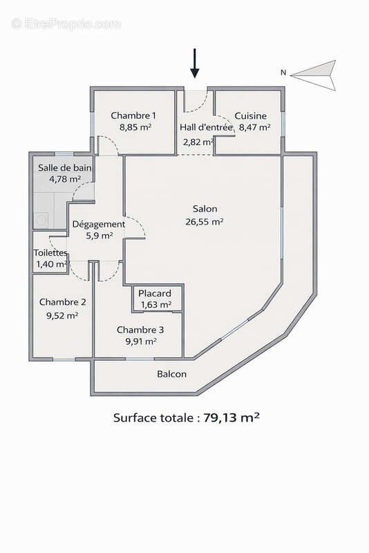 Appartement à PORT-DE-BOUC