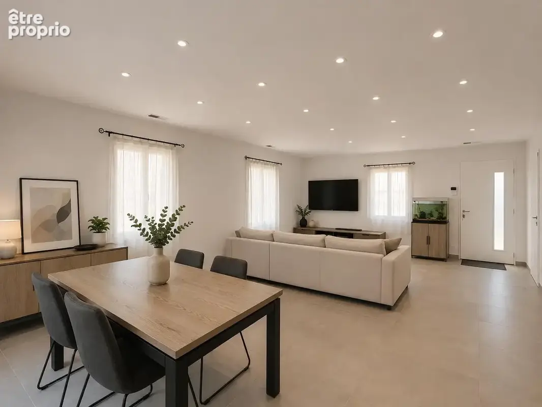 GAJAN Maison contemporaine 4 pièces de 105m2 avec garage et jardin - photo 4