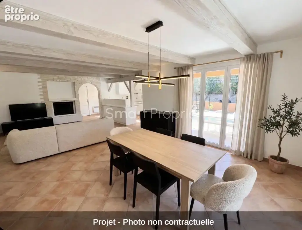 Maison de plain-pied de 116 m2 sur un terrain de 768 m2 / 3 chambres plage à pied - photo 6