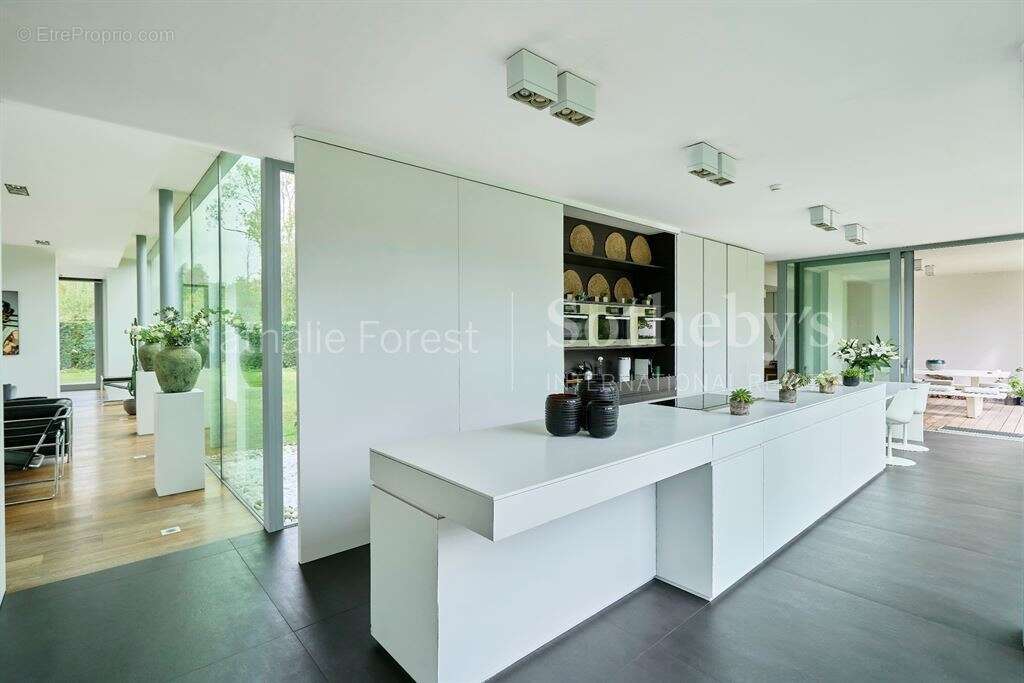 Exclusivité . Bondues  , Rare maison contemporaine sur 3800 m2 , 5 chambres,piscine extérieure. - photo 5
