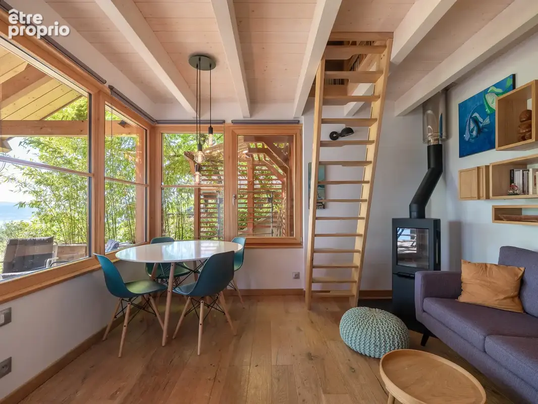 La Canopée, chalet d'architecte  surplombant le lac d'Annecy - photo 19