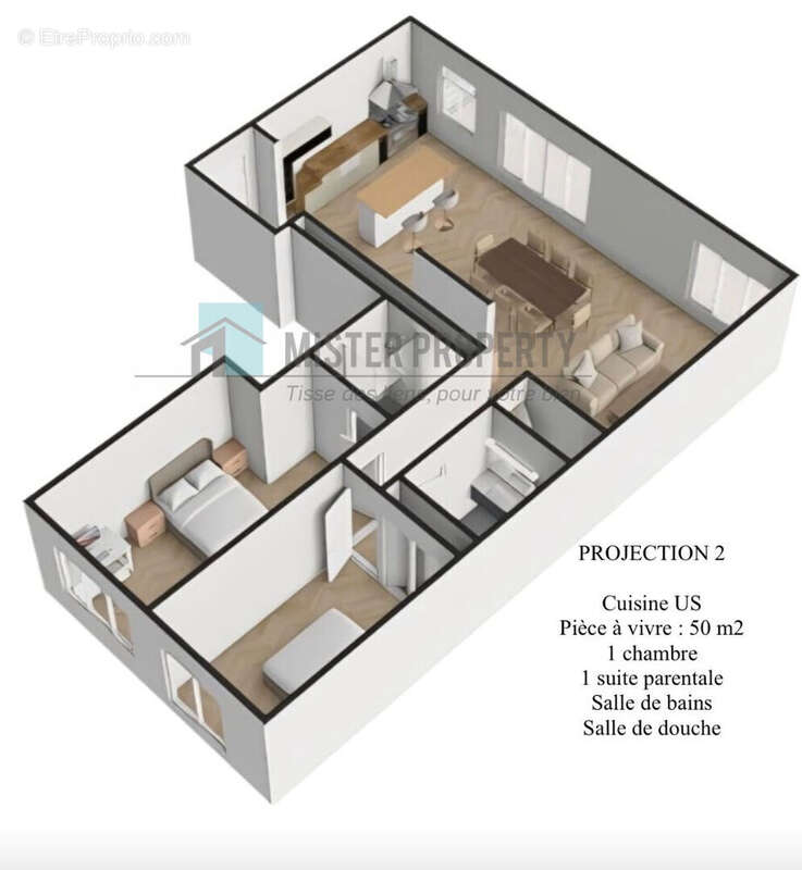Appartement à RUEIL-MALMAISON