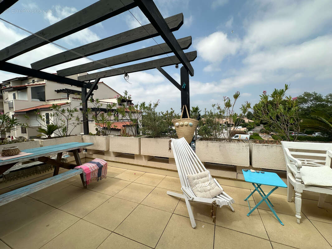 ST CYPRIEN PLAGE - Appartement en dernier étage avec grande terrasse - photo 9