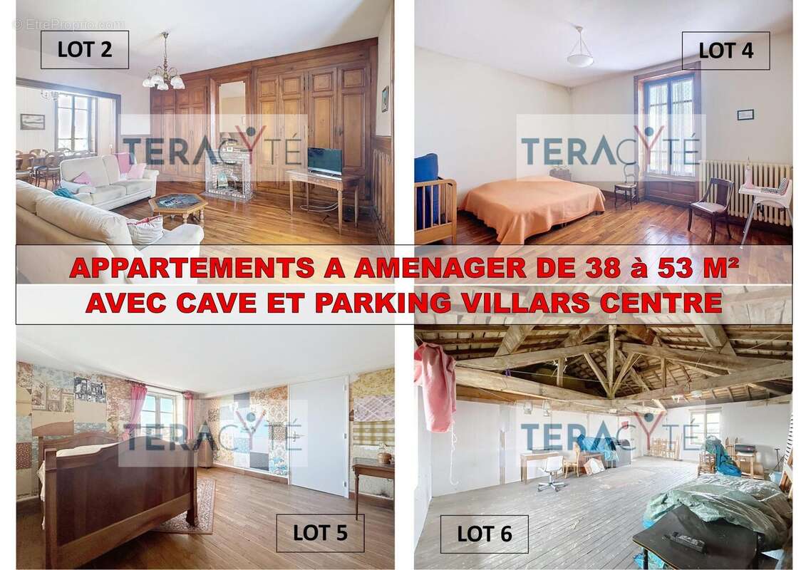 Appartement à VILLARS-LES-DOMBES