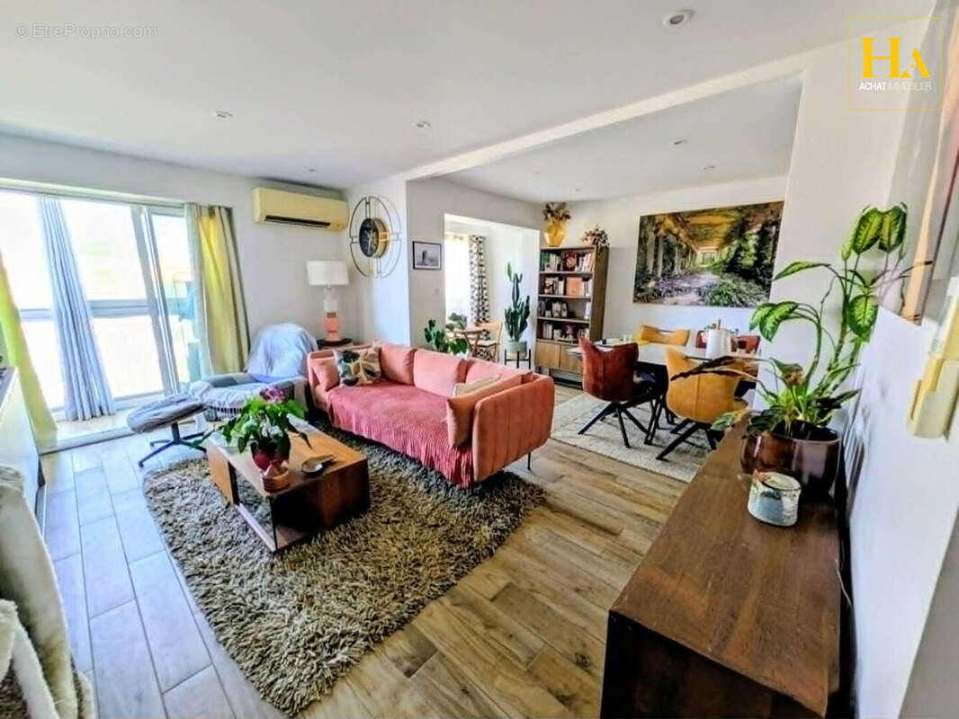 Appartement Antibes type 3.4. Pièces - photo 4