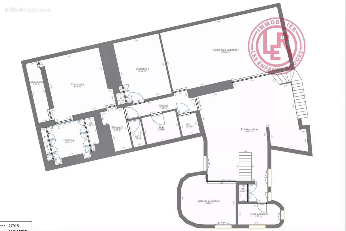 Appartement à PARIS-9E