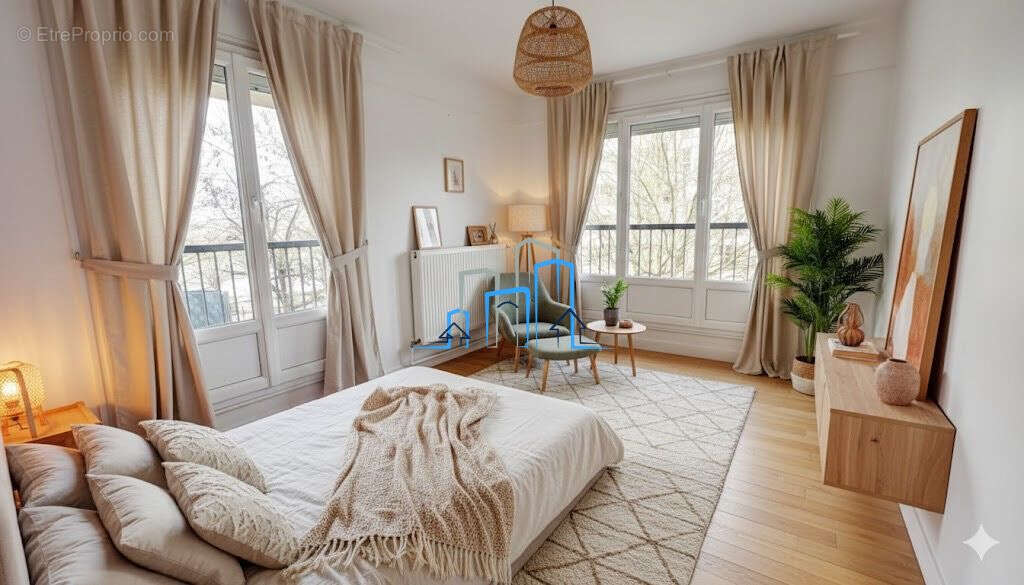 Appartement 60 m² à Alfortville  - photo 2