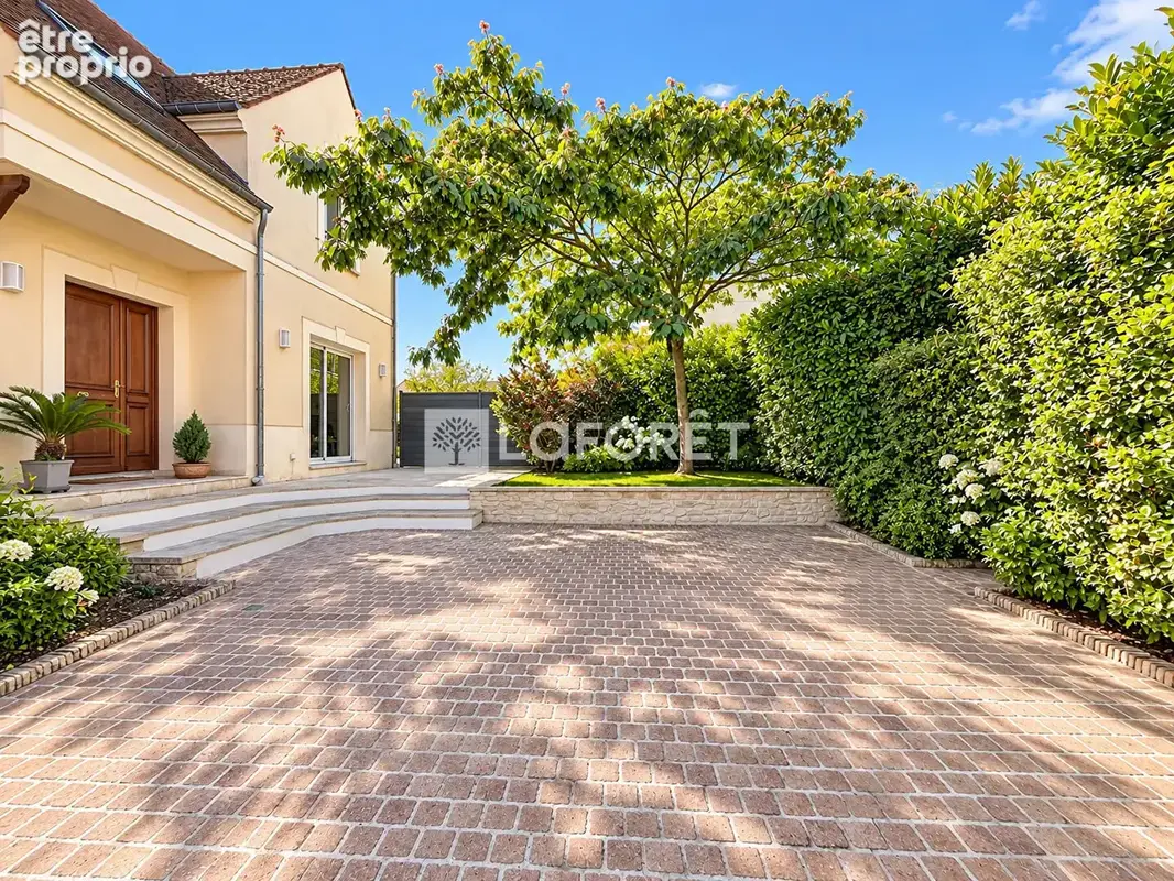 Montesson - maison d'architecte 183 m² - 4 chambres - jardin - garage 3 voitures - photo 2