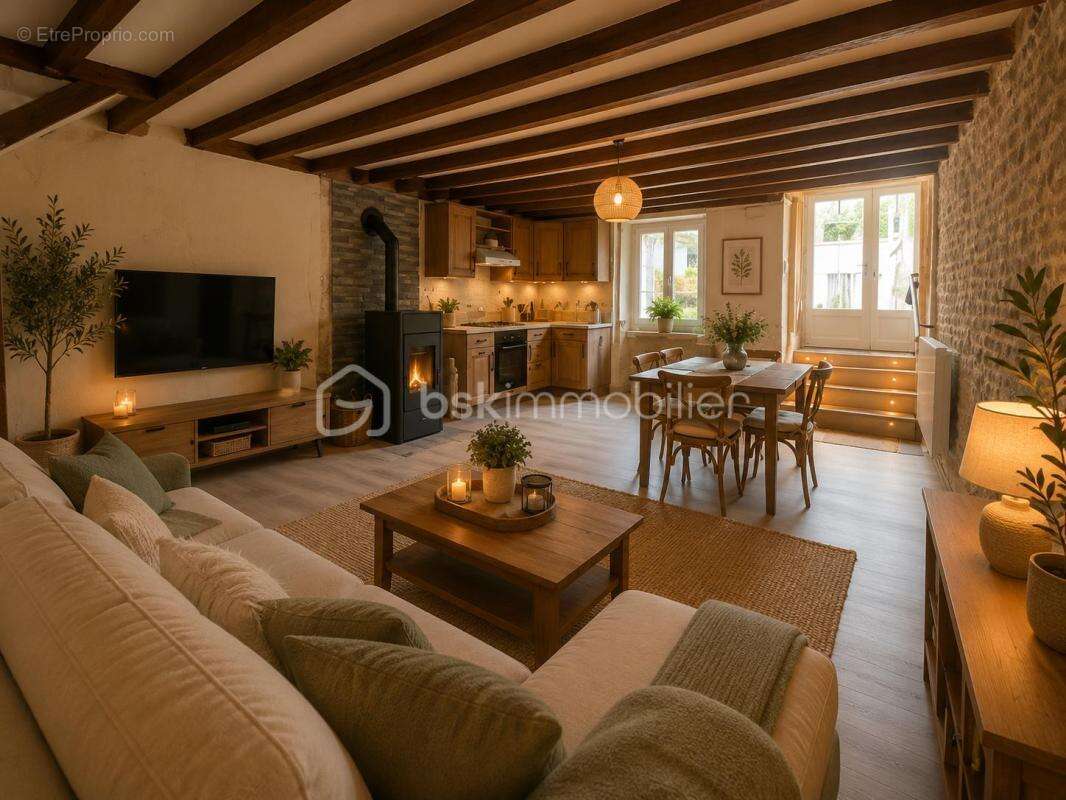 Maison de caractère 3 chambres à 150 mètres de la mer - photo 6