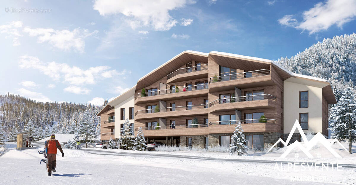 vente-programme-neuf-appartement-standing-chatel-alpesvente - Appartement à CHATEL