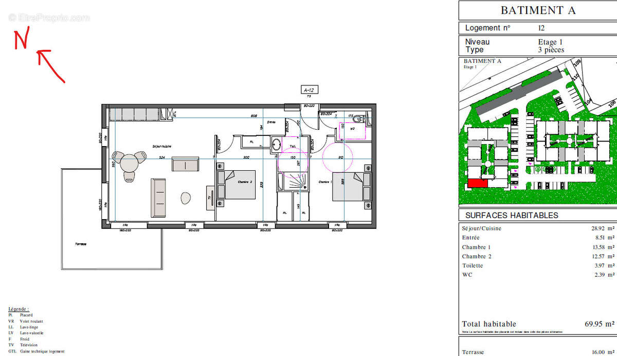 Appartement à ARESSY
