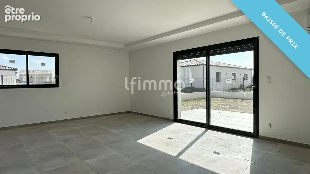 Maison T4 plain pied avec garage et terrain 360 m² clos - photo 3