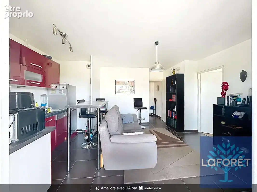 Appartement avec box et balcon Vigneux-sur-Seine 3 pièces 52.45 m² - photo 2