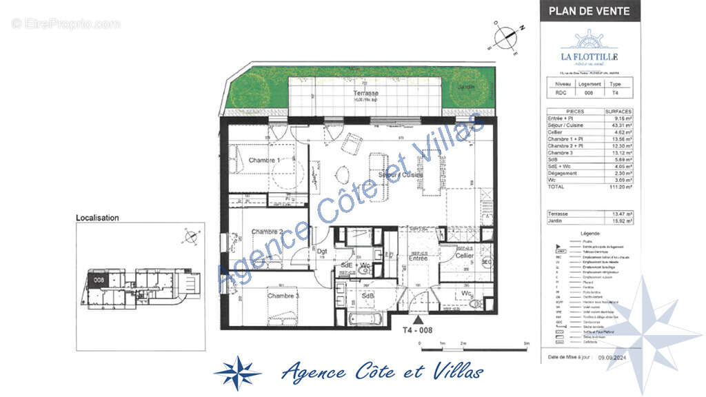 Appartement à PLENEUF-VAL-ANDRE