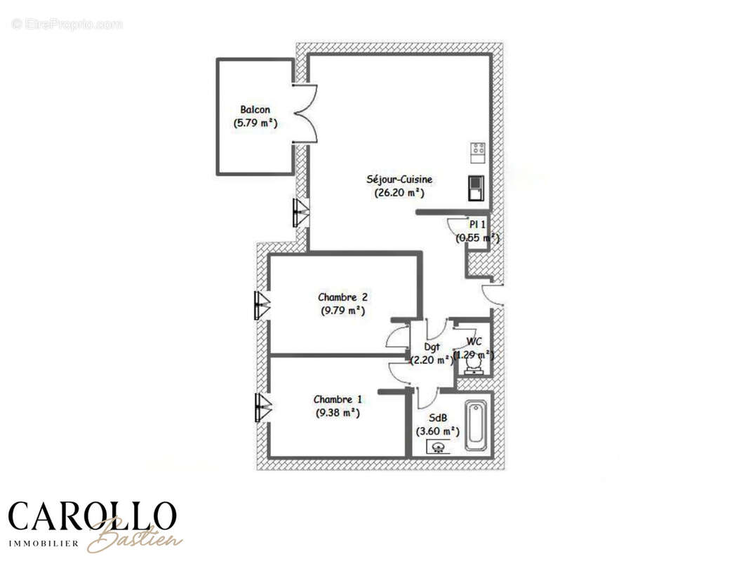 Photo 9 - Appartement à CARCASSONNE