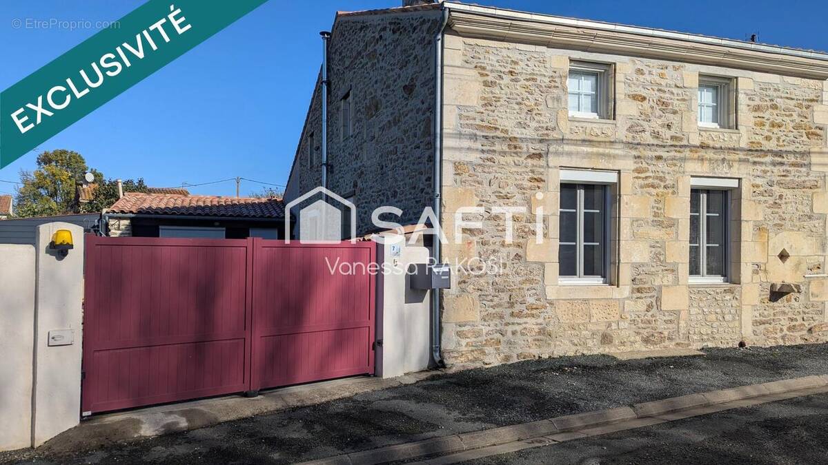 Photo 1 - Maison à TONNAY-BOUTONNE