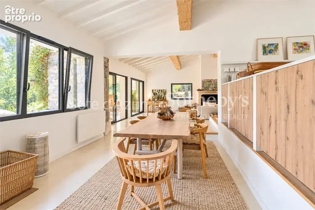 Saint Paul en Forêt, propriété provençale avec piscine chauffée et court de tennis - photo 9