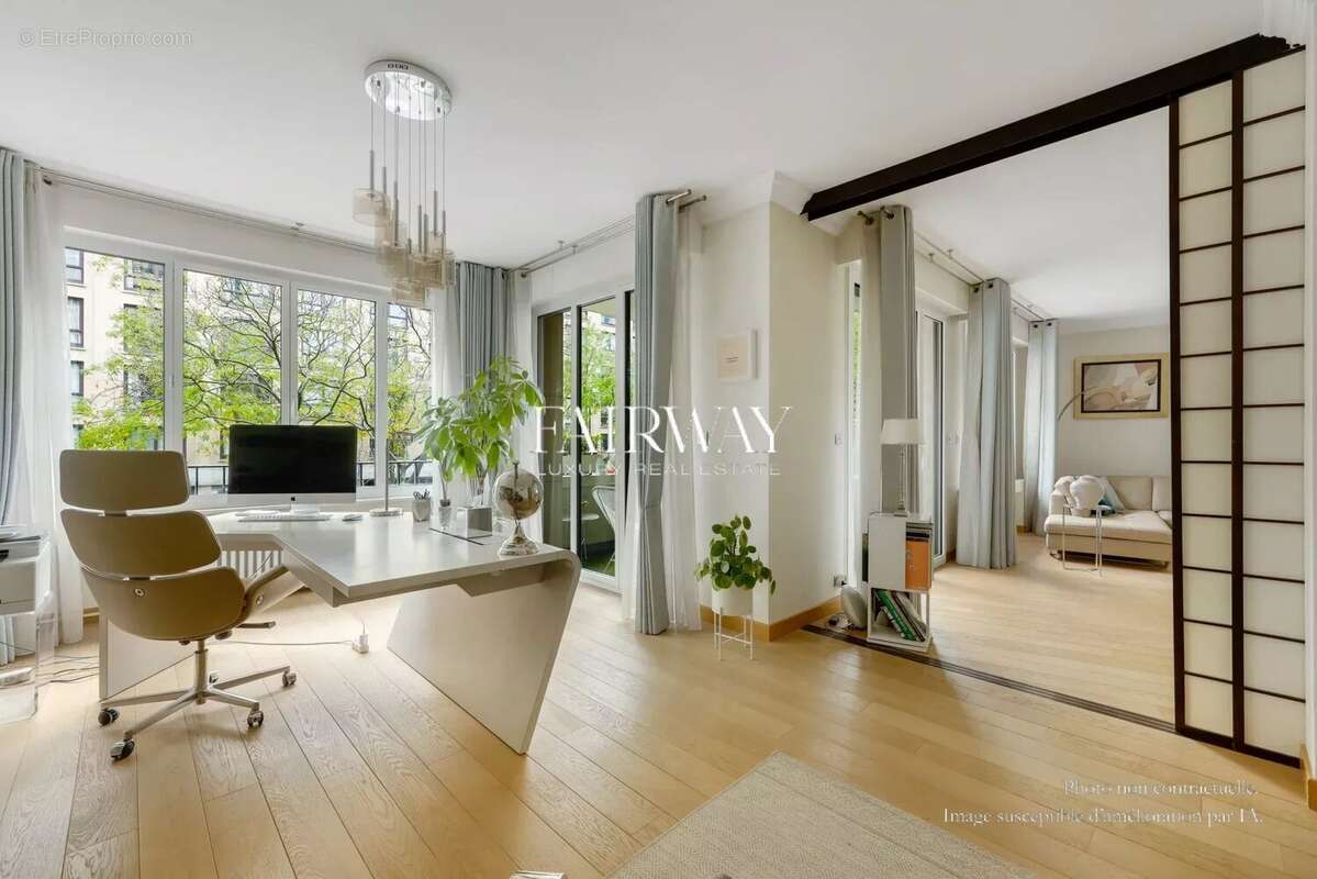 Appartement grand standing de 167m² avec terrasse, 3 chambres, à Paris 16ème Trocadéro - photo 4