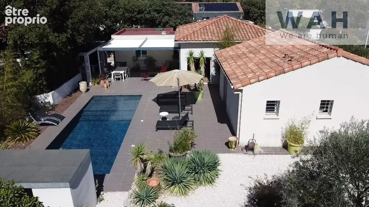 Vente villa de plain pied de type 6 avec garage, piscine, pool house parcelle - photo 16