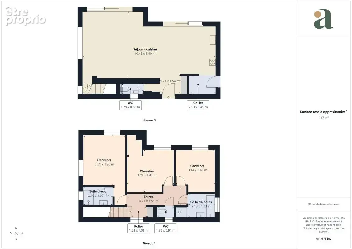 Maison familiale contemporaine de 120 m² de DPE A avec Mini-piscine éco en vente au Centre Saint-Laurent-du-Var (06700) - photo 12