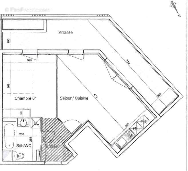 Juvignac appartement t2  41.1m2 - photo 5