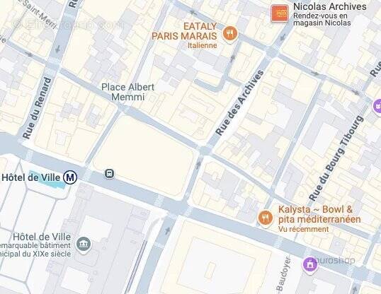 Commerce à PARIS-4E