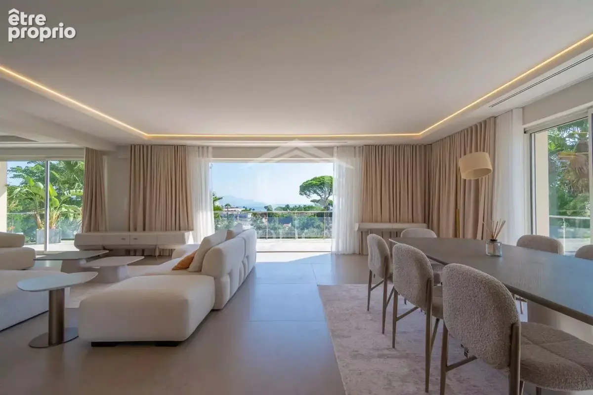 Villa contemporaine rénovée avec vue mer panoramique - cap d'antibes - photo 6