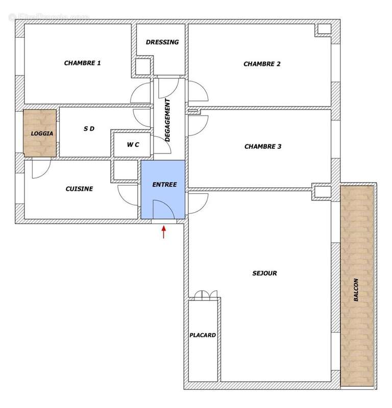 Appartement à MENTON