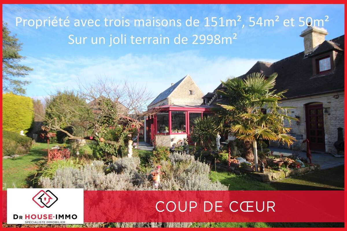Maison à PORT-EN-BESSIN-HUPPAIN