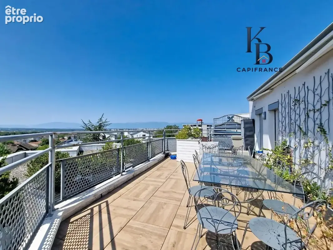 ANNEMASSE – T3 de 84,5 m² – 6e étage – Terrasse de 33 m² – Vue panoramique – Garage - photo 4