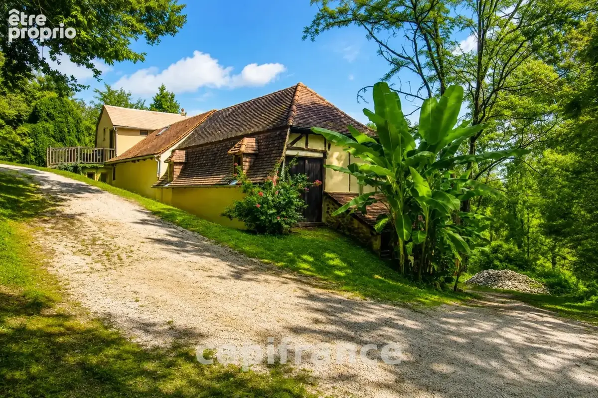 Maison de charme sur les hauteurs de Beaulieu-sur-Dordogne 4 chambres, terrain, source d'eau - photo 20